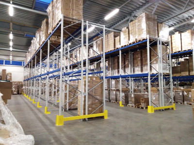 Pallet shelves - assembly and delivery, Riga, Daugavgrivas street 77